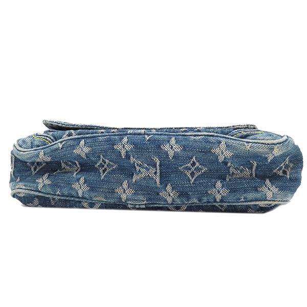 Louis Vuitton Body Bag Bum Bag Monogram Denim Blue Gold Hardware Blue Denim