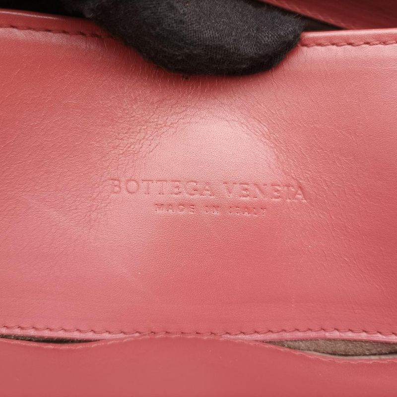 Bottega Veneta Roma Intrecciato Burgundy Lambskin B01570745e