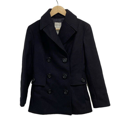 Celine Coat Size 36 S Women - Navy Long Sleeves/winter