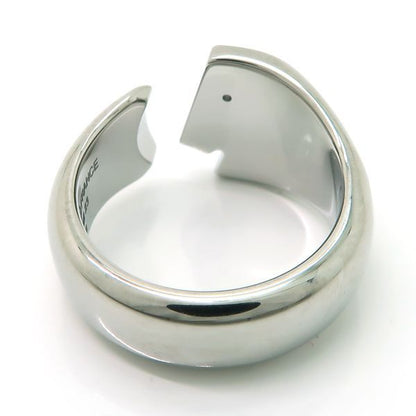 Hermes Carrousel Ring T58 Bleu De France Blue Clous Sel Horse Profile