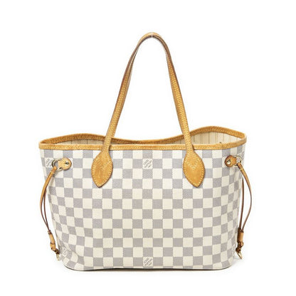 Louis Vuitton Neverfull Ivory Damier Azure AB