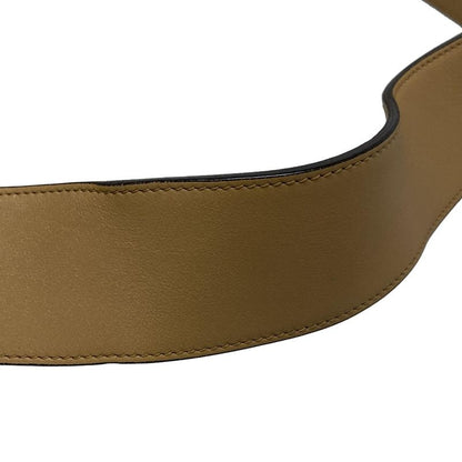 Celine Shoulder Bag Frame Medium Beige And Brown Leather