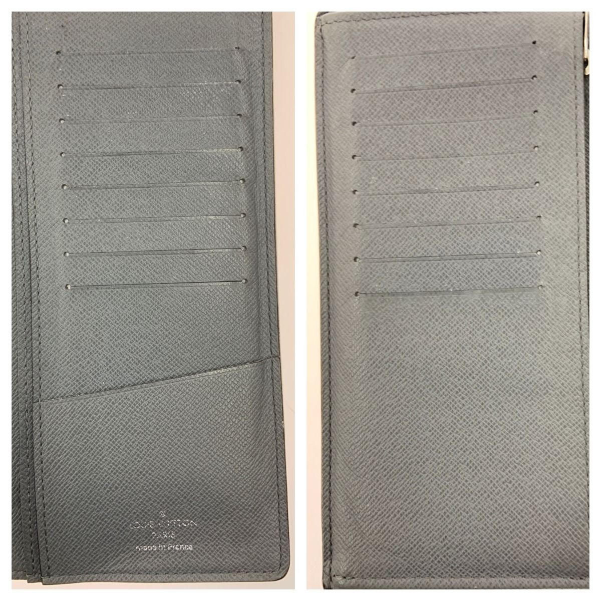 Louis Vuitton Portefeuille Brother Bifold Long Wallet M32653 Gray