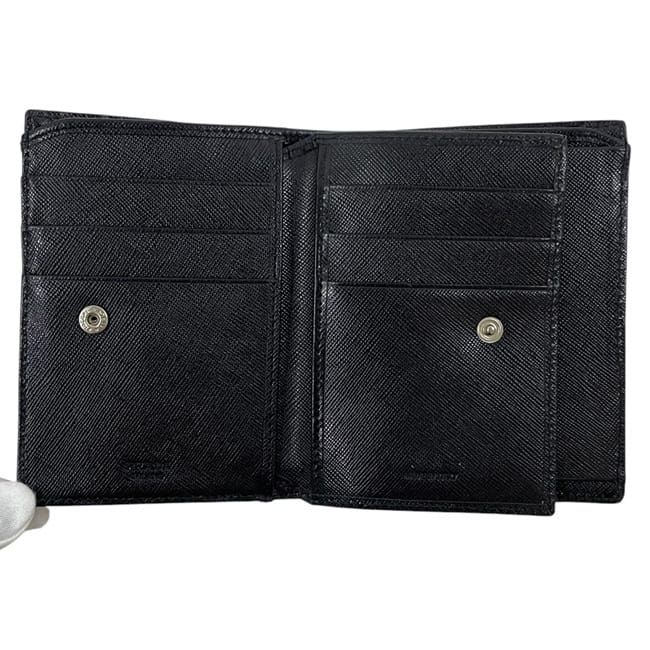 Prada Bifold Wallet Pink Tessuto M505 Compact Nylon