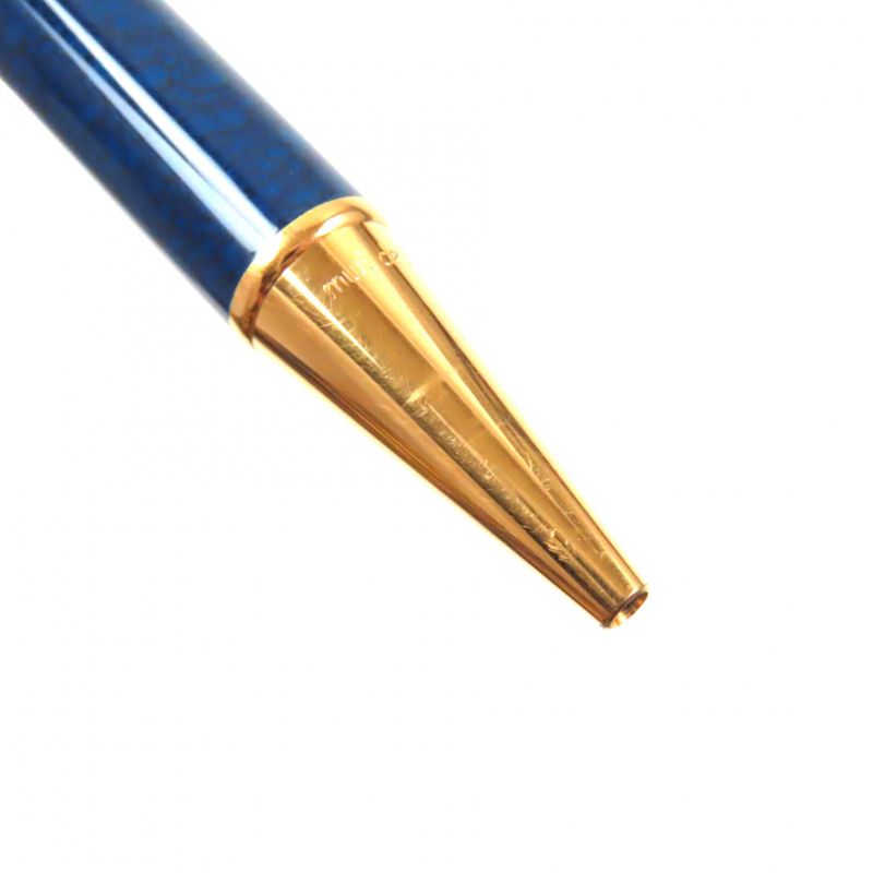  Cartier Mast Trinity Rare Marble Pattern Logo Engraved Twist