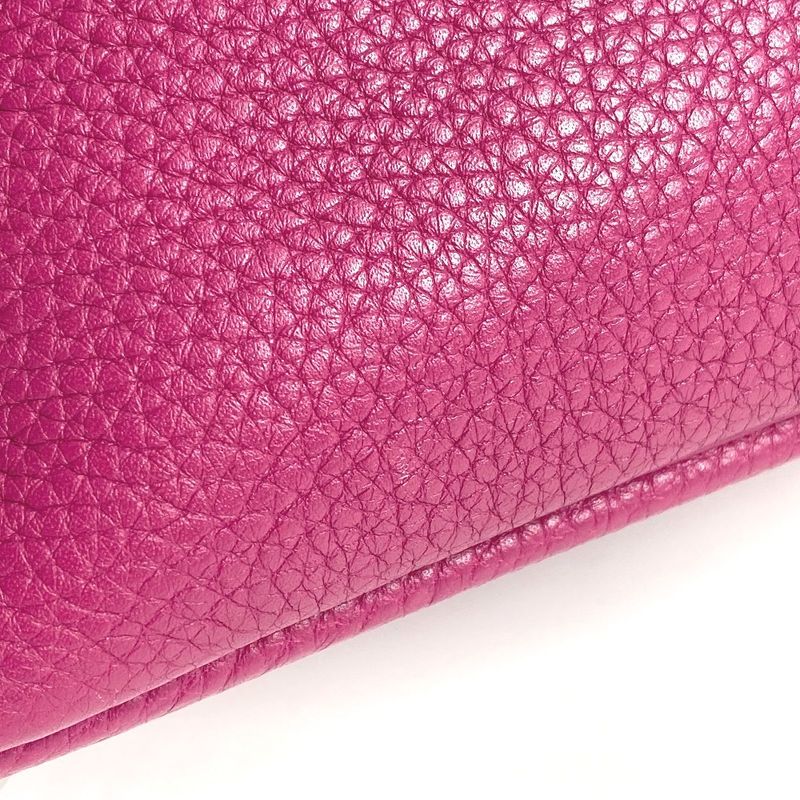 Hermes Handbag Bollide 31 Bollide 31 Taurillon Clemence Tosca Purple