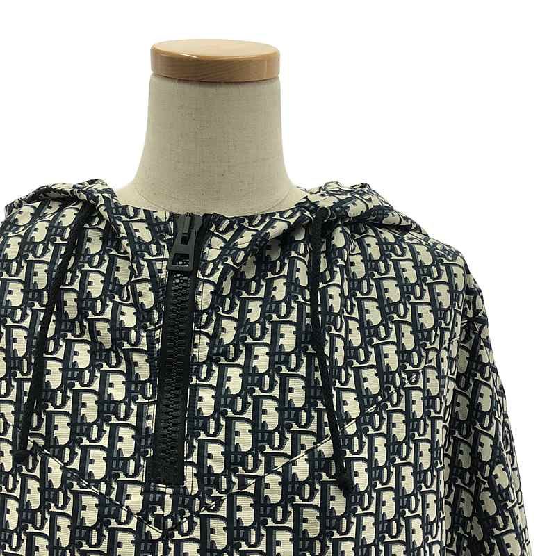 Christian DIOR | Oblique Technical Taffeta Jacquard Anorak Jacket BEE Embroidery