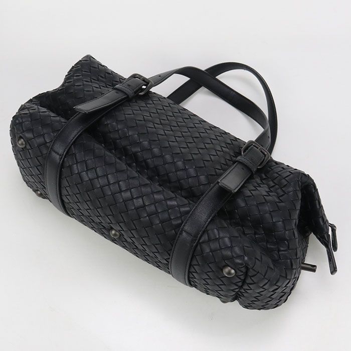 Bottega Veneta Intrecciato Mini Boston Leather Women