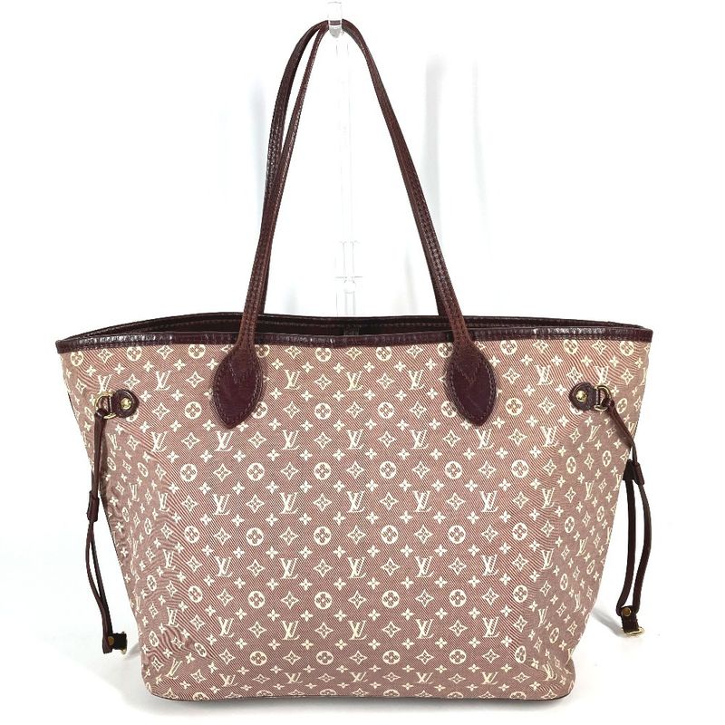 Louis Vuitton Shoulder Bag Neverfull MM M40515 Monogram Idylle Sepia Red