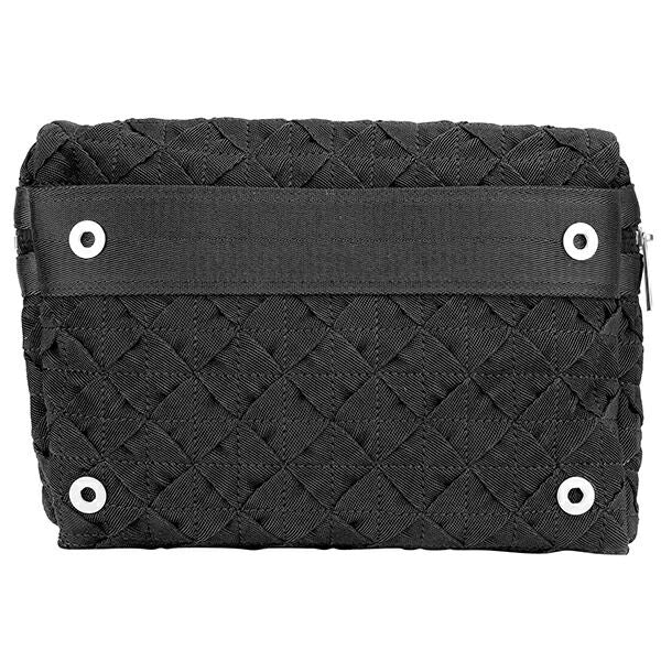 Bottega Veneta Clutch Bag Light Webbing Black
