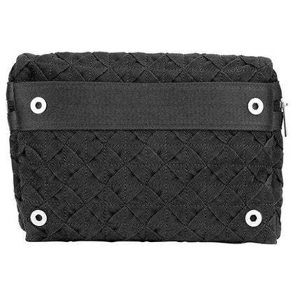 Bottega Veneta Clutch Bag Light Webbing Black