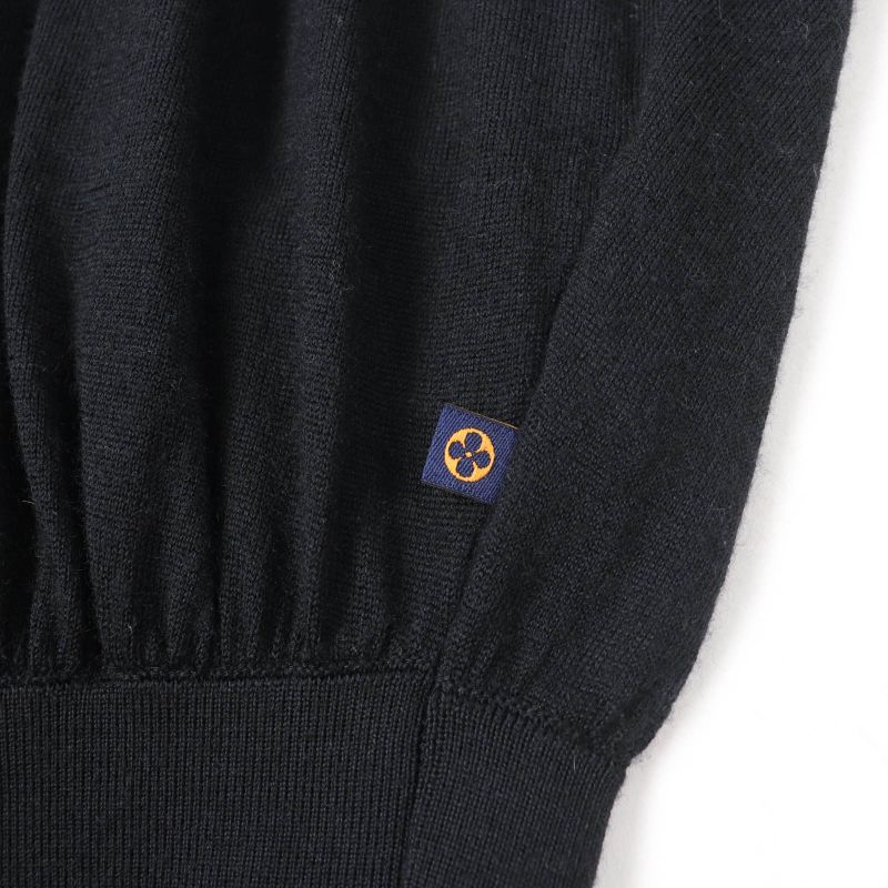 Louis Vuitton 19AW Wool Cashmere Silk Blend Floral Print Puff Sleeves Short