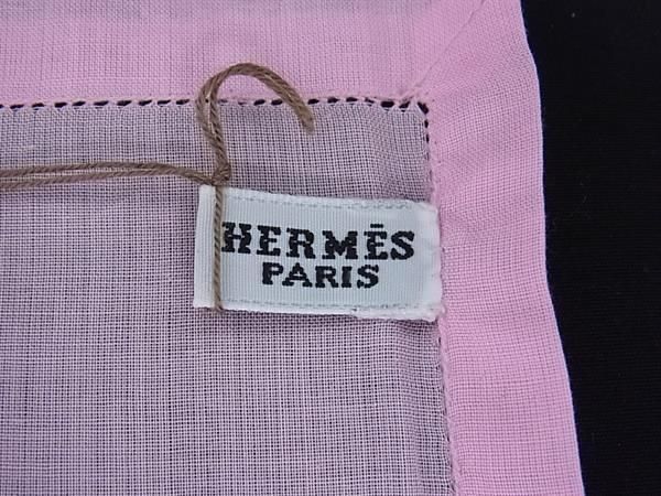 Hermes Evelyn 100% Cotton Handkerchief Pocket Chief Scarf Women's