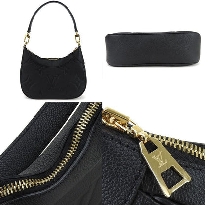 Louis Vuitton Bagatelle NM M46002 Monogram Empreinte Black Noir Black Crossbody