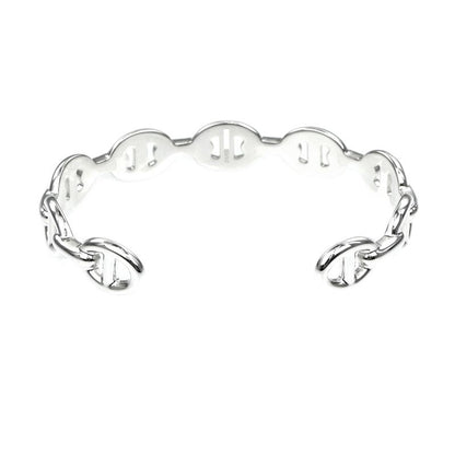 Hermes Chaine D'ancre Bangle Anchene ST Ag925 Silver - Women's Accessori