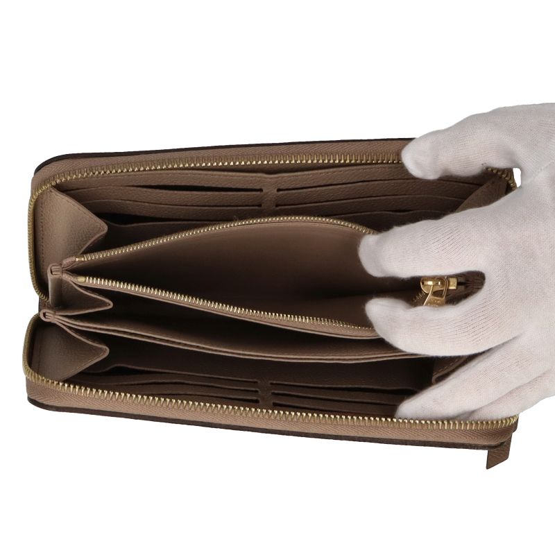 Louis Vuitton Zippy Wallet M69794 Monogram Empreinte Women's Tortorellaire Cles