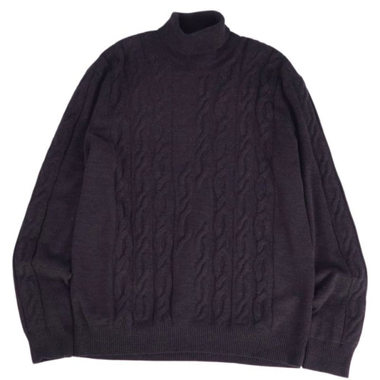 Hermes Knit Sweater Turtleneck Wool Top