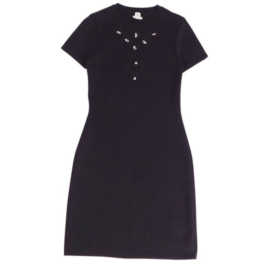 Hermes Dress 22SS Short Sleeves Short Sleeves Knit