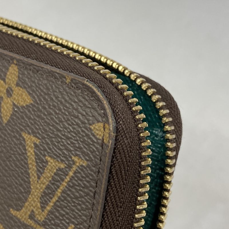 Louis Vuitton Long Wallet Monogram Animogram Zippy Wallet M83689 Brown Ladies