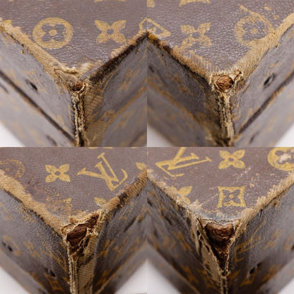 Louis Vuitton Antique Monogram Canvas Brown Unisex Trunk