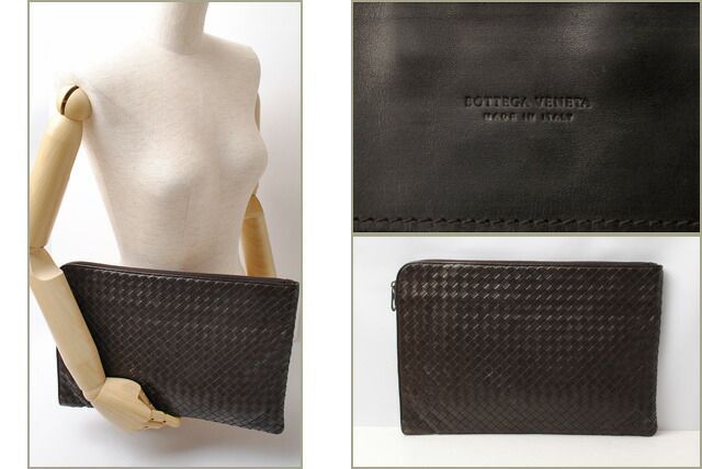 Bottega Veneta Document Case Document Case Bottega Veneta Intrecciato Dark