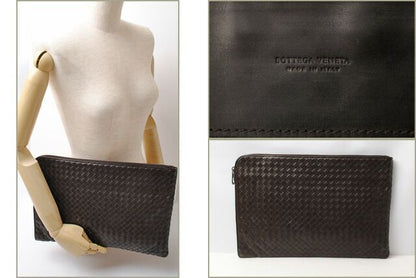 Bottega Veneta Document Case Document Case Bottega Veneta Intrecciato Dark