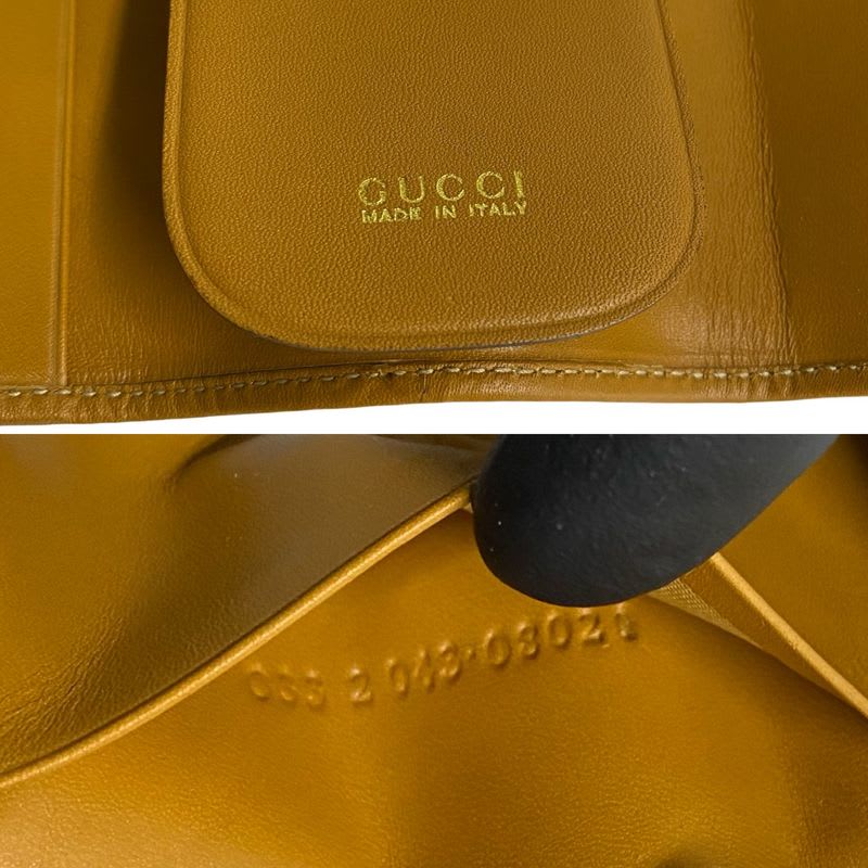 Gucci GG Logo Canvas Leather Key