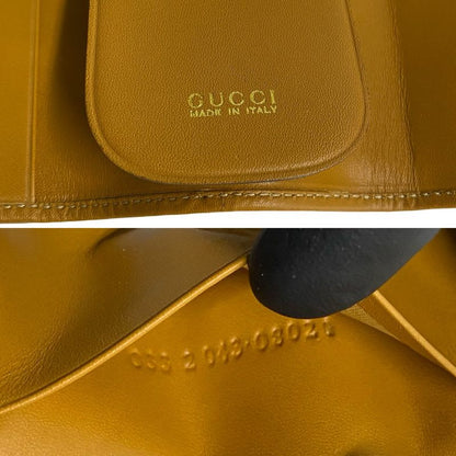 Gucci GG Logo Canvas Leather Key