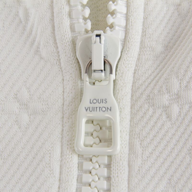 Louis Vuitton Rm231q XHM Hjy45w Monogram Track Jacket White Polyester/nylo