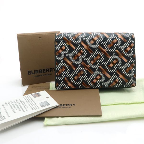 Burberry Card Case Flint TT3 Monogram Business Card Holder 8059471 Similar TB