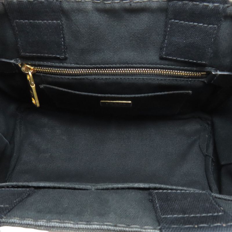 Prada Canapa Mini 2WAY Handbag Canvas Women