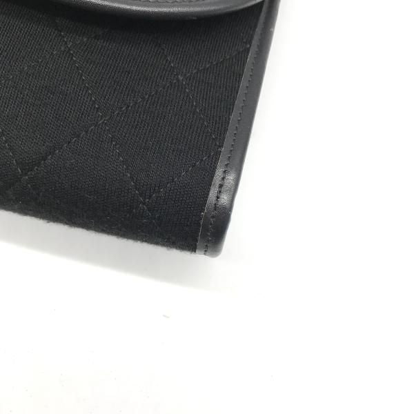 Chanel CC Logo Mini Quilted Pushlock Cotton Jersey Chain Shoulder Bag