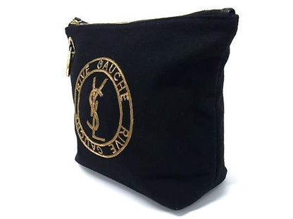 Yvessaint Laurent Yves Saint Laurent Rive Gauche Wool And Leather One Handle