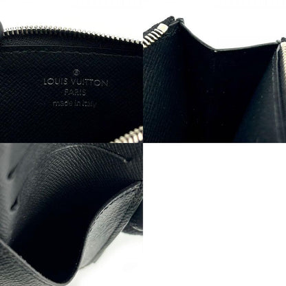 Louis Vuitton Card Case Coin Card Holder N64038 Damier Graphite Black Gray