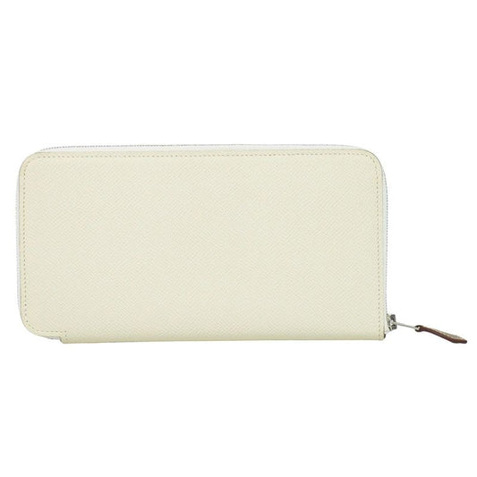 Authentic Hermes Azap Silk Inn Round Zipper Long Wallet U Engraved 2022 Leather