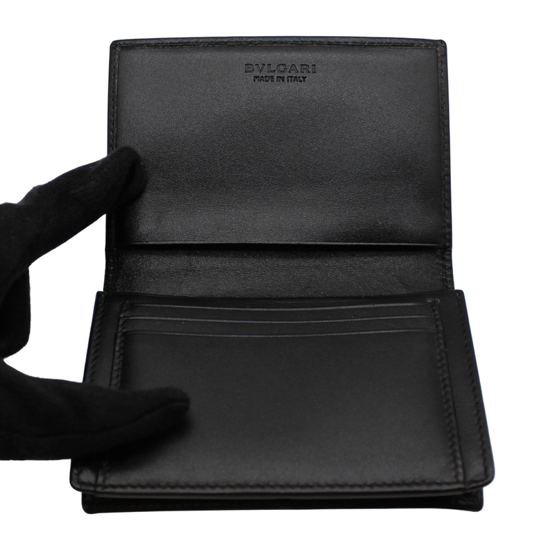 Bvlgari 32588 Weekend Card Case Business Card Holder A25-2645