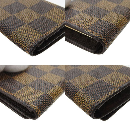 Louis Vuitton Key Case Multicles 4 N62631 Damier Canvas Brown - 4 Small Items