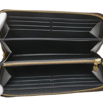 Louis Vuitton Monogram Giant Reverse Round Zipper Long Wallet M69353 Brown PVC