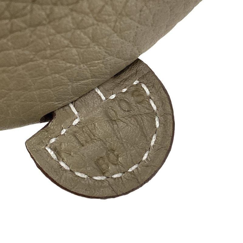 Hermes Shoulder Bag Evelyn Tpmamazon Etoupe × Blue Indigo Gold Hardware