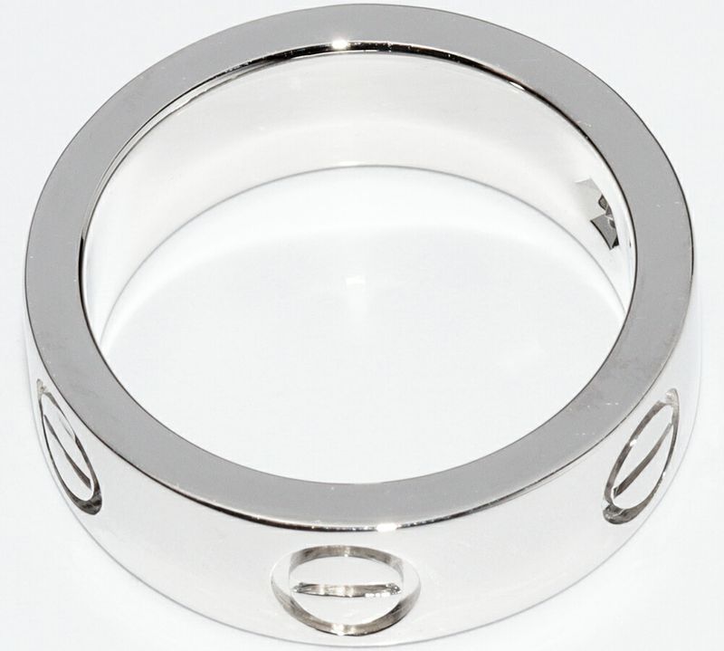 Cartier Ring Pt950 Diamond 1p(007ct) Love Ring B40467