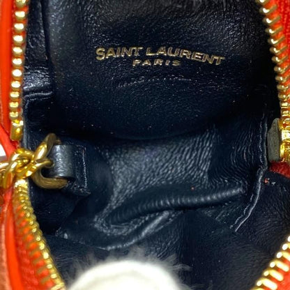 Saint Laurent Yves Saint Laurent Pouch Small Pouch Mini Pouch Cube Charm Logo