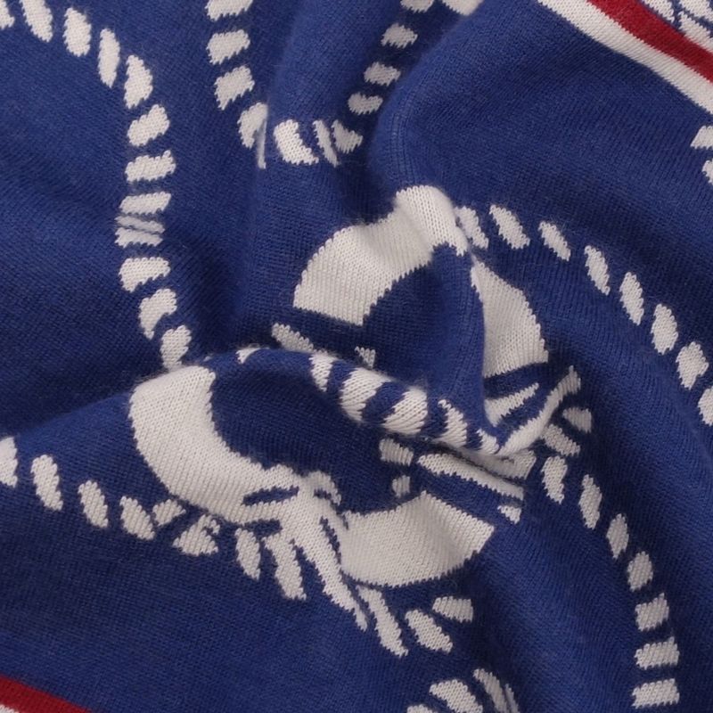 Hermes Cardigan 23SS Canoe Anchor Chain