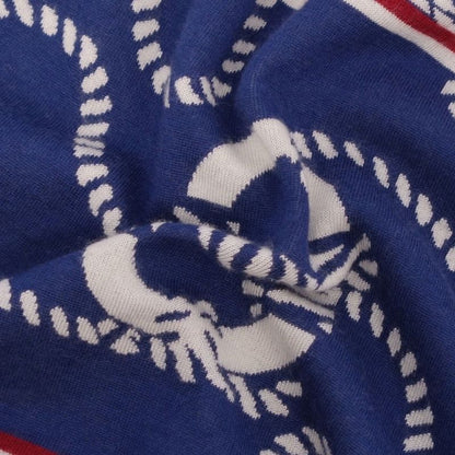 Hermes Cardigan 23SS Canoe Anchor Chain