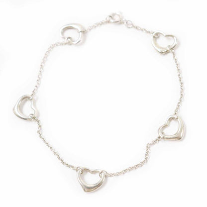 Tiffany & Co Tiffany & Co Open Heart 5P Bracelet Accessory Sv925