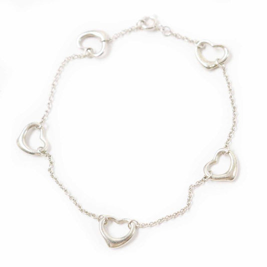 Tiffany & Co Tiffany & Co Open Heart 5P Bracelet Accessory Sv925