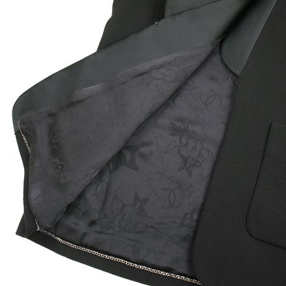 Chanel Smoking Tuxedo Jacket P58410v34823 Black 44