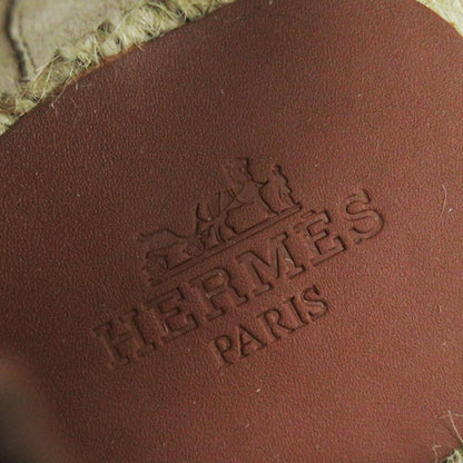 Hermes Indirizzo Noisette GOLD Van Cattle Faubourg Patch Calf Toile Ash