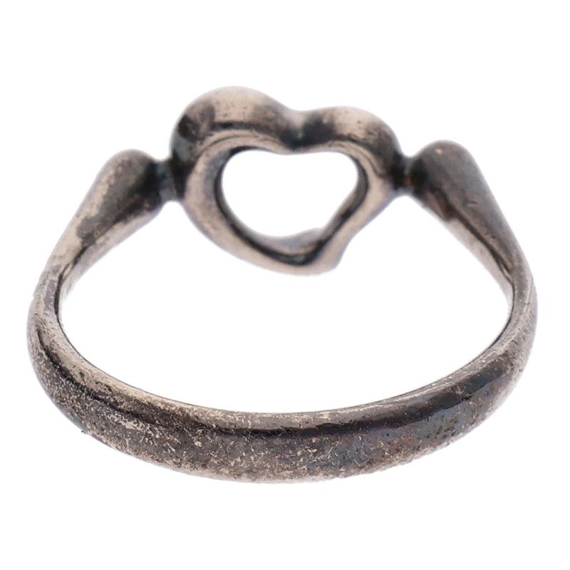 Tiffany & Co Open Heart Ring Ladies Size 10