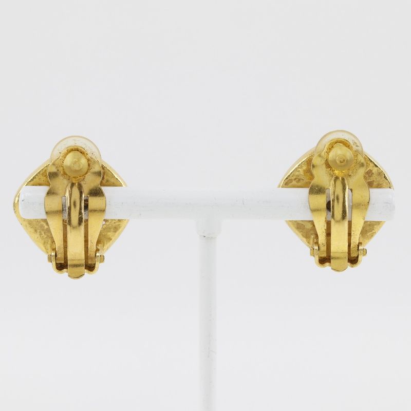 Chanel Coco Mark Vintage Gold Plated 97A Ladies 20.2g Earring