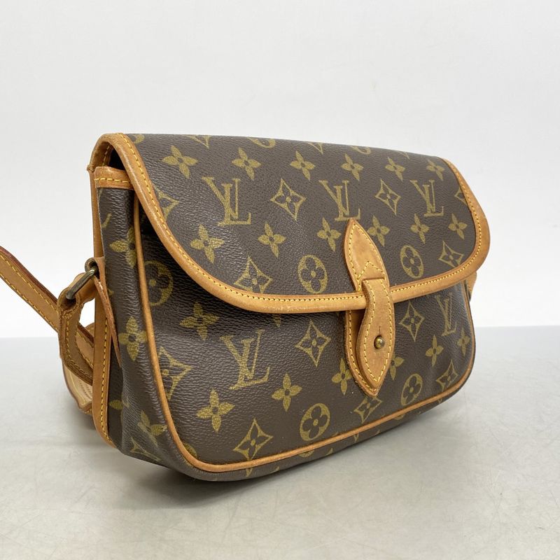 Louis Vuitton Shoulder Bag Monogram Giveshiere PM M42248 Brown Ladies